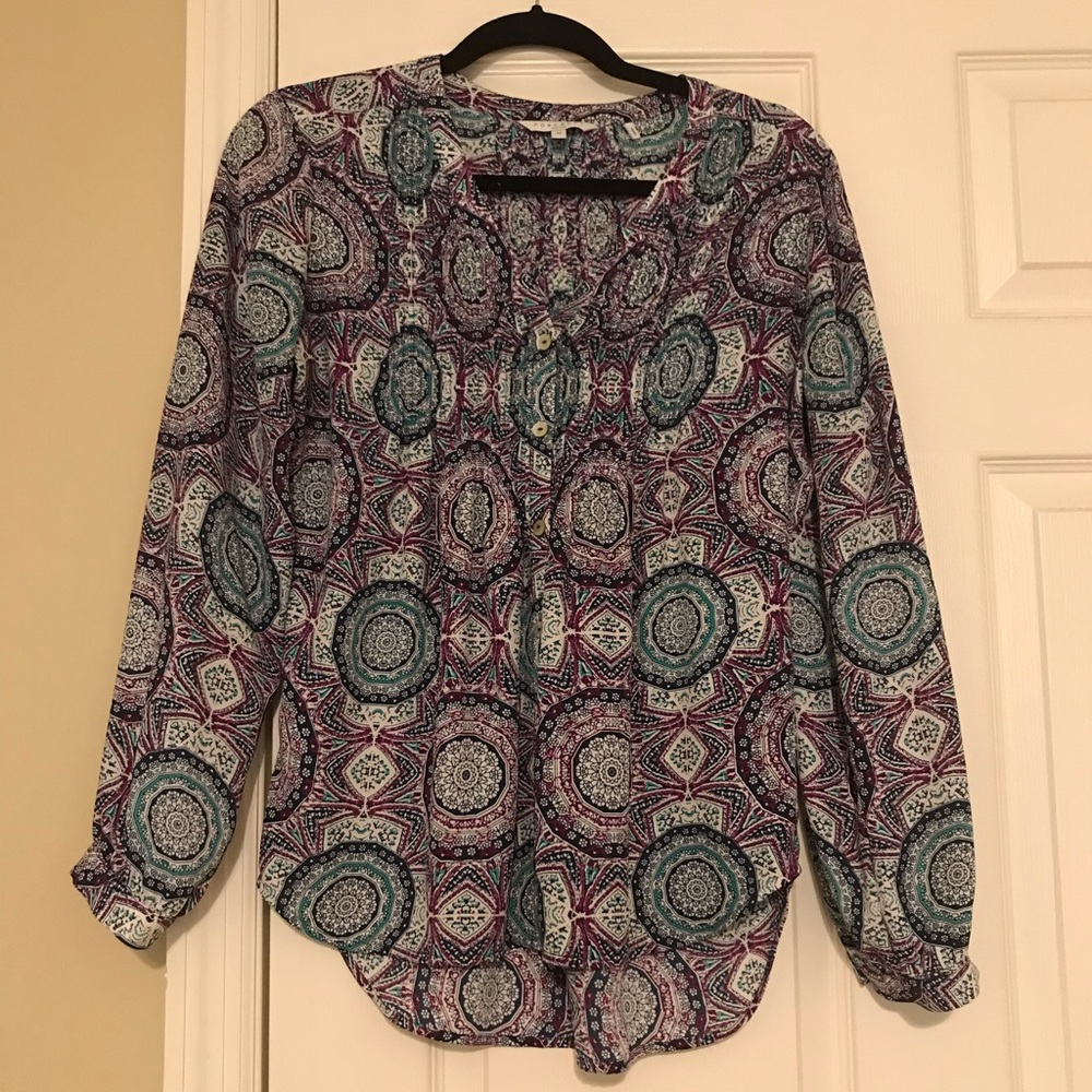 Fun colored blouse